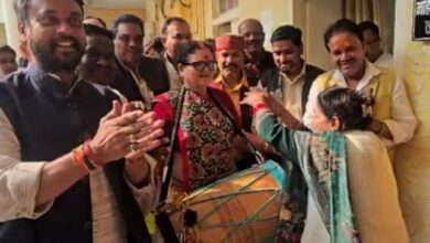 Photo of बिहार चुनाव जीत पर कानपुर में भाजपा का जश्न