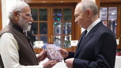 Photo of पीएम मोदी ने पुतिन को गिफ्ट की रूसी भाषा में लिखी गीता