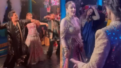 Photo of बहन Nupur के संगीत में Kriti Sanon ने ‘लॉलीपॉप लागेलू’ पर उड़ाया गर्दा