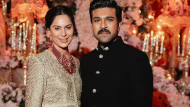 Photo of Ram Charan-उपासना ने किया जुड़वां बच्चों का नामकरण