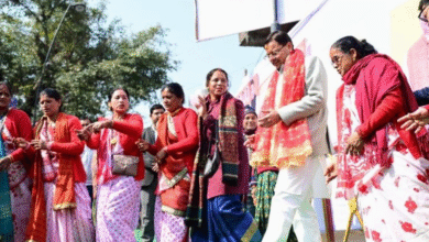 Photo of चंपावत में खड़ी होली शुरू