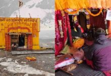 Photo of लोकपाल लक्ष्मण मंदिर के द्वार खुले, गोविंदघाट से पहला जत्था रवाना